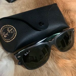 Lightly worn Ray Ban sunglasses/polarized